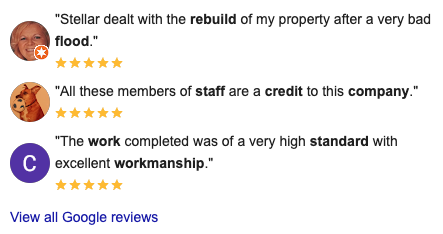stellar insurance reinstatement services google reviews